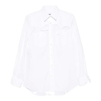 Moschino Shirts, female, White, Size: M Camicia