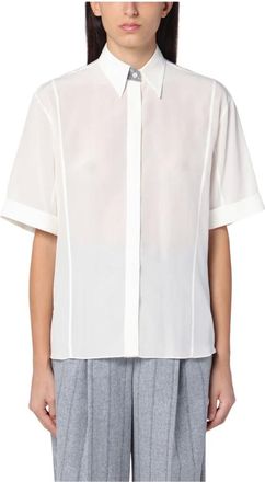 Brunello Cucinelli Donna, Camicette, Bianco, XS, new