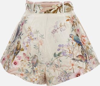 Zimmermann Rebellion Tuck Shorts