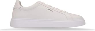 Bally Sneaker - Heren - Sneakers - Wit - 44 EU - Leer - Schoenen