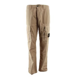 Stone Island Cargo Broeken - Heren - Straight fit broeken - Bruin - W30 - Broeken