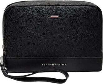 Tommy Hilfiger TH Central Pouch - - Bags - Uomo - Nero - ONE SIZE
