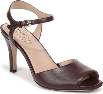 Naturalizer Autumn Ankle Strap Sandal in Cabernet at Nordstrom, Size 9.5