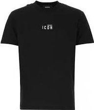 Dsquared2 Tops, Heren, Zwart, S, Katoen, Zwart T-shirt met Print