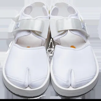 Suicoke Mens Bita-V Sandal In White