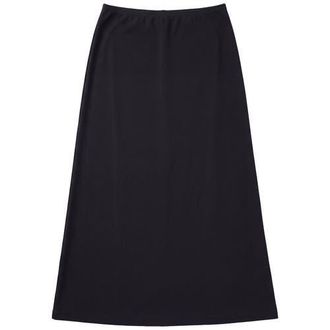 Monte Carlo Elastic Waist Side Tag Pull-On Skirt in Black at Nordstrom, Size 20