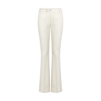 Dondup Pantalone Erotica - female - Dondup - Wide Trousers - White - S - Trousers