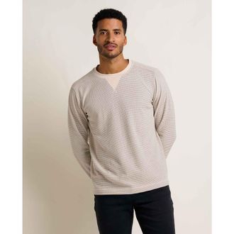 Toad & Co Framer II Long Sleeve Crew in Heather Grey Stripe at Nordstrom, Size Xx-Large
