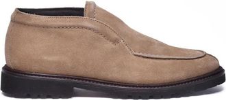 Tagliatore Suede Boots - Beige