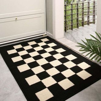 OEM Felpudo De Interior, Alfombra De Entrada Antideslizante, Absorbente De Agua, A Prueba De Manchas Para Entrada, Patio 80x120cm