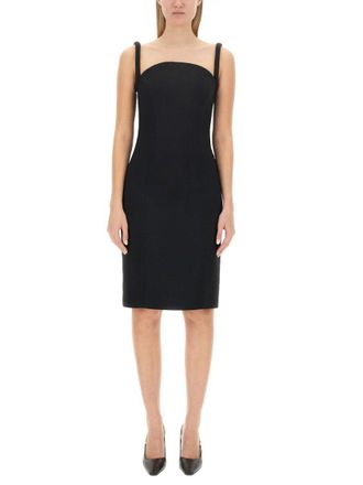 Versace Rolled Midi Dress