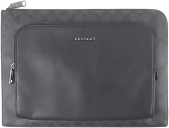 Coach Pre-owned Clutches, male, Black, Size: ONE SIZE Pre-owned Clutch Bag