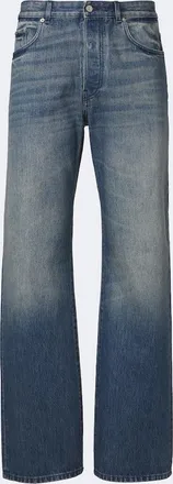 Dries Van Noten Faded straight jeans