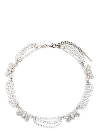 Alessandra Rich Womens Bow Necklace