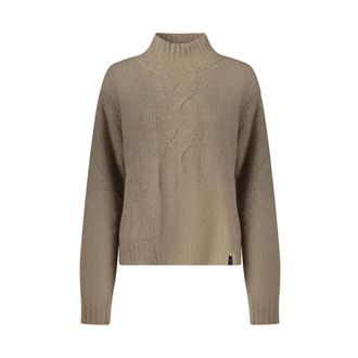 North Sails Turtleneck Trui - Dames - Coltruien - Bruin - L - Wol - Truien & Vesten