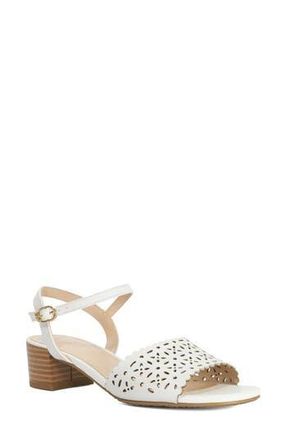 Dune London Josephina Leather Sandal in White at Nordstrom Rack, Size 41