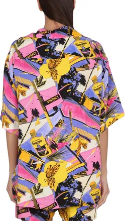 Palm Angels Miami Mix Print Shirt - Multicolor