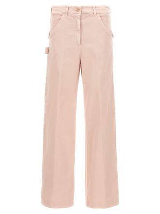 Nude Cotton Cargo Womens Pants
