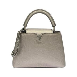 Louis Vuitton Pre-owned Vintage Handbag - Dames - Pre-owned - Grijs - Maat: ONE Size Leer
