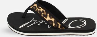 O'Neill Zehentrenner ONEILL JACKY WOMEN LOW, Damen, Gr. 36, leopard, Synthetik, Schuhe Zehentrenner