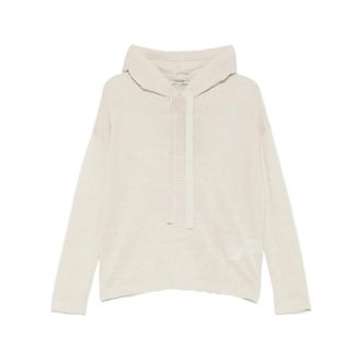 Max Mara Hoodies, female, Beige, Size: XS Sweater s Max Mara
