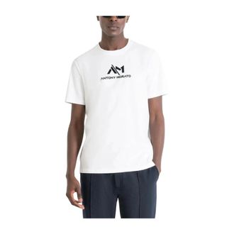Antony Morato T-Shirts, male, White, Size: XL T-Shirts