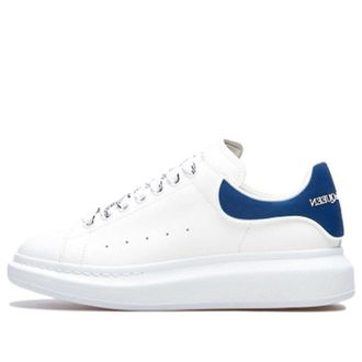 Alexander McQueen Oversized Sneaker White Blue 625156WHXMT9086