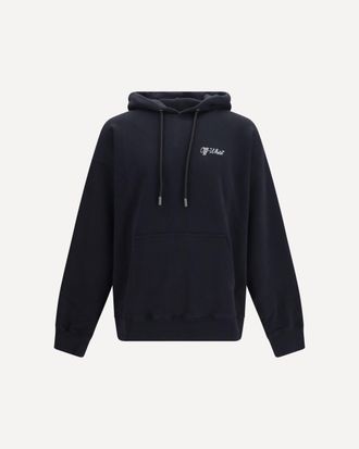 Off-white Script Logo Skate Hoodie Male XXL