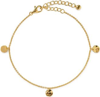 Monica Vinader Bracciale Siren Muse Station - Oro