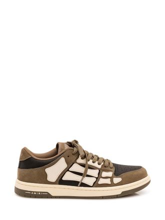 Amiri Brown Color Block Sneakers