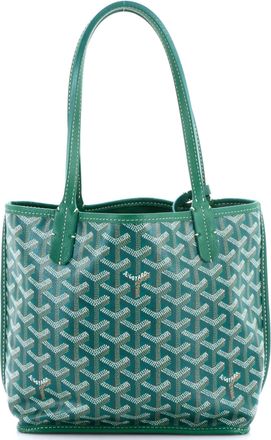 Goyard Anjou Reversible Tote Coated Canvas Mini