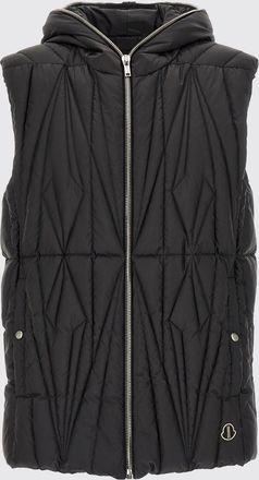 Rick Owens Gilet in poliestere con cappuccio