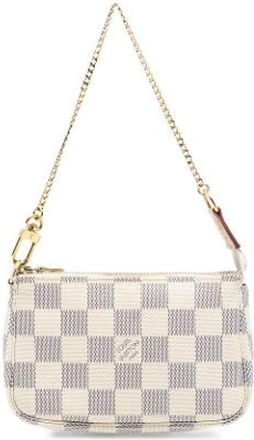 Louis Vuitton Pre-owned Mini Bags, female, White, Size: ONE SIZE Pre-owned Mini Pochette Accessoires