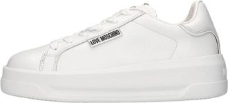 Love Moschino Sneakers - Dames - Sneakers - Wit - 41 EU - Leer - Schoenen
