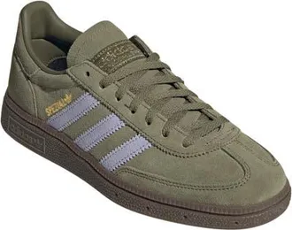 adidas Handball Spezial Sneaker in Focus Olive/Violet Tone/Gum at Nordstrom, Size 8.5