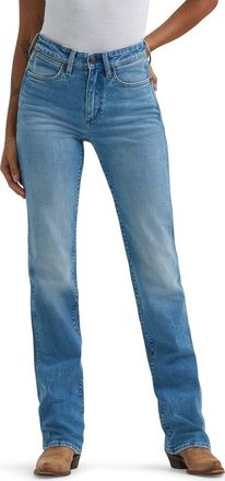 Wrangler Dallas Bootcut Jeans in American Blue at Nordstrom, Size 27