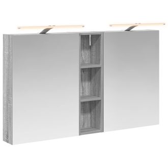 vidaXL Juego De Muebles De Ba&ntilde;o Con Estante 3 Pcs 120 X 14,5 X 70 Cm Vidaxl