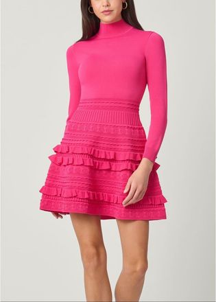 Shoshanna Joie Chamonix Knit Dress in Fuchsia at Nordstrom, Size Medium