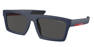 Prada PS02ZSU MAG06F Mens Sunglasses Blue Size 55