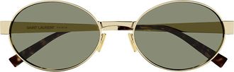 Saint Laurent Sunglasses Sl 692 003 Gold/Green Unisex