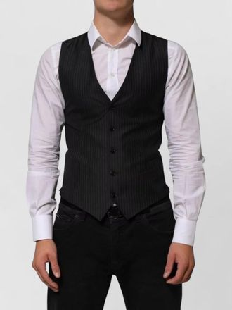 Dolce & Gabbana wool silk waistcoat