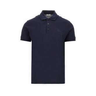 Burberry Cotton piquet polo shirt with EKD embroidery Man S