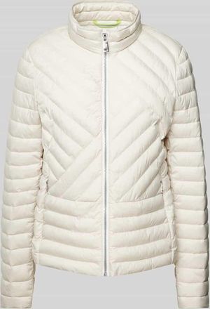 Fuchs Schmitt Steppjacke mit Stehkragen in Kitt, Größe 42