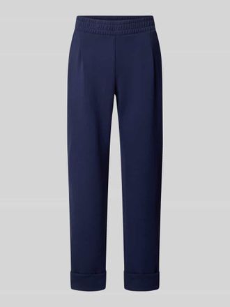Christian Berg Straight Fit Sweatpants in verk&uuml;rzter Passform in Dunkelblau, Gr&ouml;&szlig;e XL