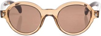 Moncler Rondosa Zonnebril - unisex - Zonnebrillen - Bruin - 47 MM - Accessoires