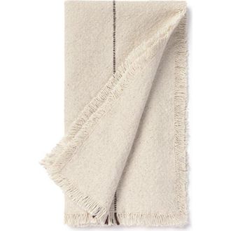 Lorena Canals Set Of 4 Handloom Napkins Natural in Coffee Bean/natural at Nordstrom, Size Medium