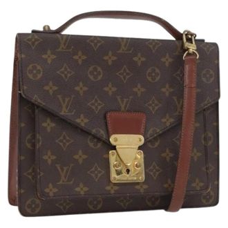Louis Vuitton Pre-owned Handbags, female, Brown, Size: ONE SIZE Pre-owned Hand Bag