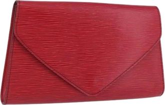 Louis Vuitton Pre-owned Clutches, female, Red, Size: ONE SIZE Pre-owned Epi Clutch Bag