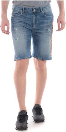 Daniele Alessandrini Casual Denim Shorts - Heren - Denim shorts - Blauw - W32 - Denim - Korte Broeken