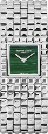 Frederique Constant Fr&eacute;d&eacute;rique Constant Classics Manchette Dames Horloge Zilverkleurig FC-200MA1MC6B